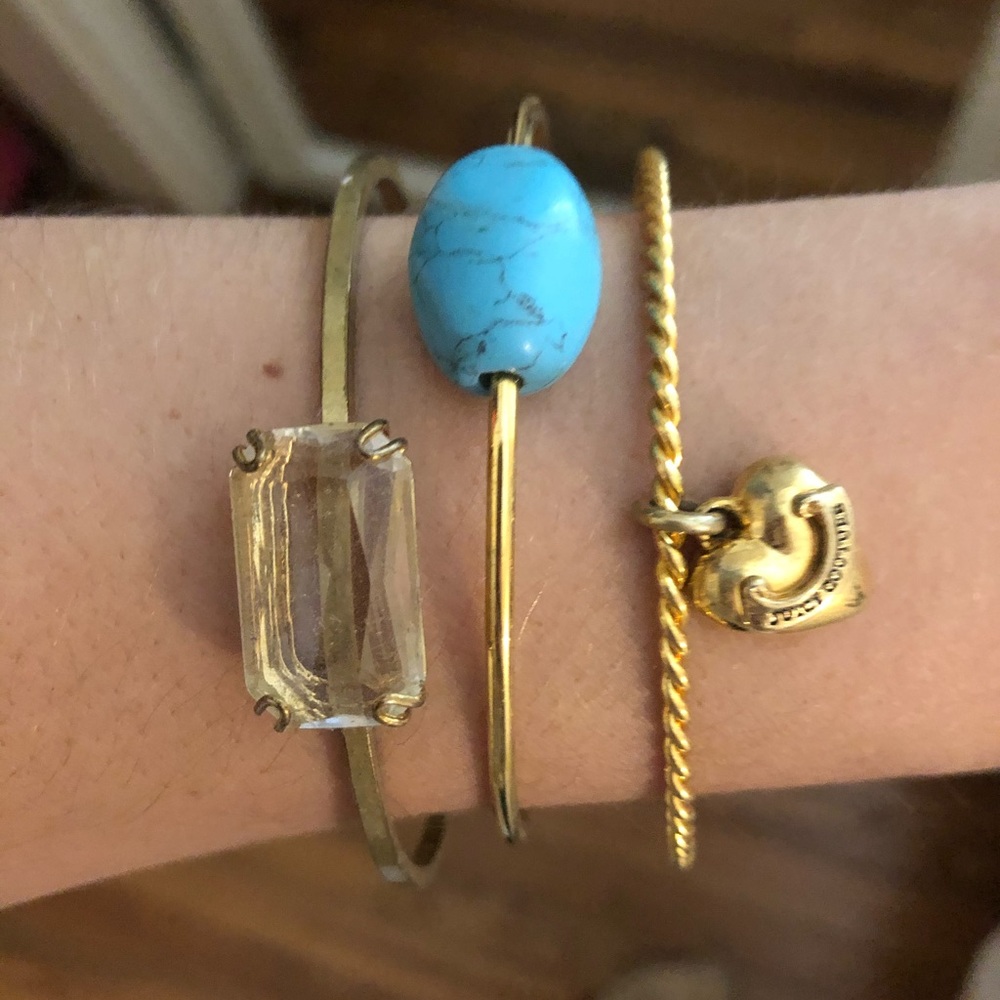 Juicy couture bangles